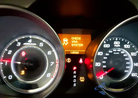 2012 Acura Mdx из США, поврежденный, VIN 2HNYD2H27CH501552